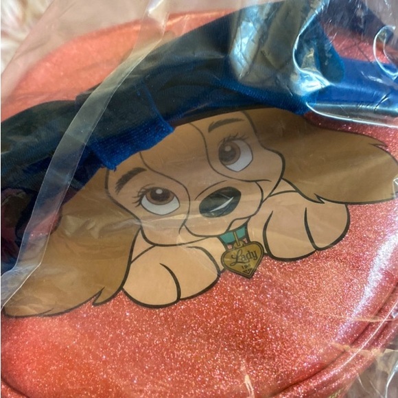 NWT! ✨🎀RARE EXCLUSIVE🎀✨ DANIELLE NICOLE Lady and the Tramp Makeup Bag! - Picture 8 of 10
